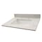 Msi Carrara Sky 31"x22" Engineered Marble Vanity Top ZOR-VANS-3122-0005 - alternate 3
